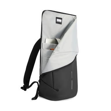 Urban water-resistant flap-top rugzak