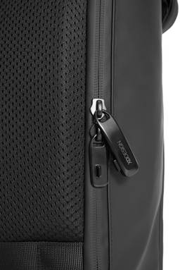 Urban water-resistant flap-top rugzak