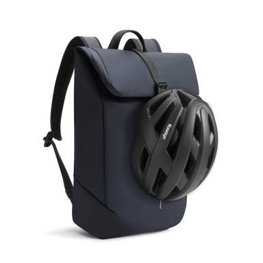 Urban water-resistant flap-top rugzak