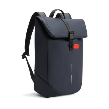 Urban water-resistant flap-top rugzak