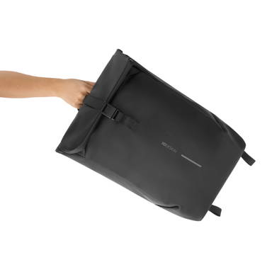 Urban water-resistant flap-top rugzak