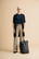 Urban water-resistant flap-top rugzak