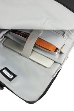 Urban water-resistant flap-top rugzak