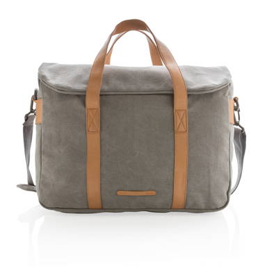 Canvas laptop tas PVC vrij