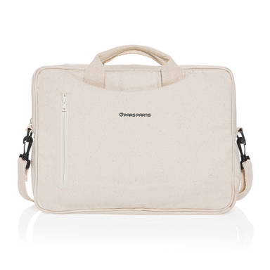 Laluka AWARE™ gerecyclede katoenen 15,4 inch laptoptas