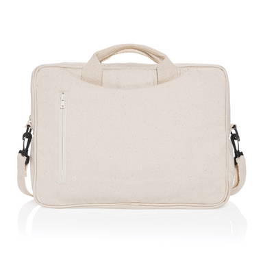 Laluka AWARE™ gerecyclede katoenen 15,4 inch laptoptas