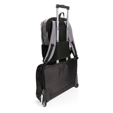 Modern 15.6" USB & RFID laptop rugzak PVC vrij