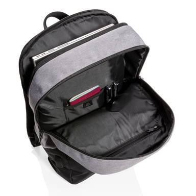 Modern 15.6" USB & RFID laptop rugzak PVC vrij