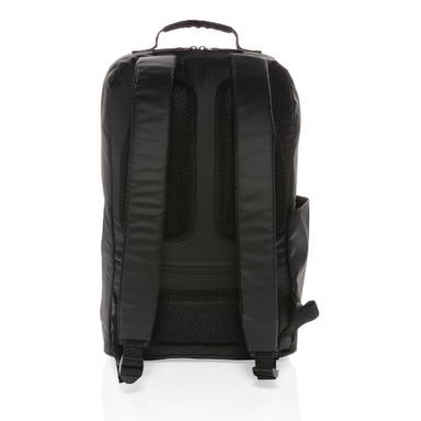 Fashion black PVC vrije 15.6" laptop rugtas