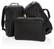 Fashion black PVC vrije 15.6" laptop rugtas
