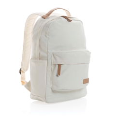 Impact AWARE™ 16 oz. recycled canvas laptop rugzak