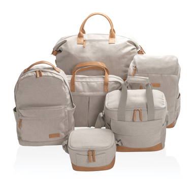 Impact AWARE™ 16 oz. recycled canvas laptop rugzak