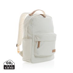 Impact AWARE™ 16 oz. recycled canvas laptop rugzak
