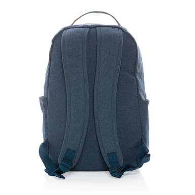 Impact AWARE™ 16 oz. recycled canvas laptop rugzak