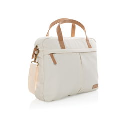 Impact AWARE™ 16 oz. recycled canvas laptoptas