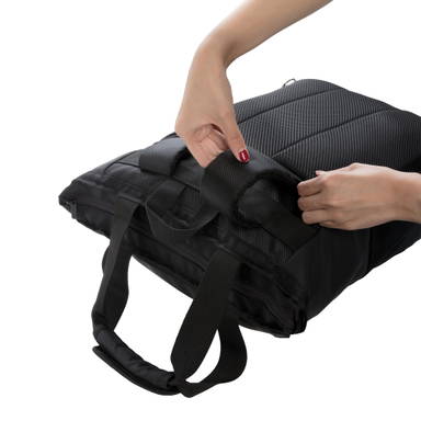 Swiss Peak 15" laptop rugzak en draagtas PVC vrij