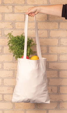 Impact AWARE™ gerecycled katoenen draagtas 330gsm