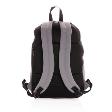 Smooth PU 15.6" laptop rugzak PVC-vrij
