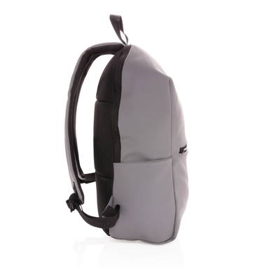 Smooth PU 15.6" laptop rugzak PVC-vrij