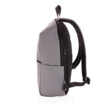 Smooth PU 15.6" laptop rugzak PVC-vrij