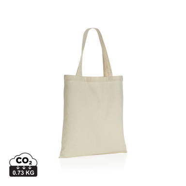 Impact AWARE™ gerecycled katoenen draagtas 145gsm