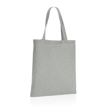 Impact AWARE™ gerecycled katoenen draagtas 145gsm