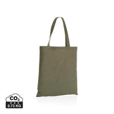 Impact AWARE™ gerecycled katoenen draagtas 145gsm