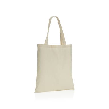 Impact AWARE™ gerecycled katoenen draagtas 145gsm