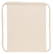 Impact AWARE™ gerecycled katoenen rugzak met trekkoord 145gr