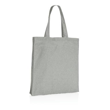 Impact AWARE™ gerecycled katoenen draagtas met bodem 145gsm