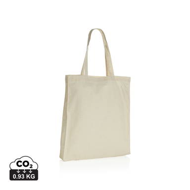 Impact AWARE™ gerecycled katoenen draagtas met bodem 145gsm