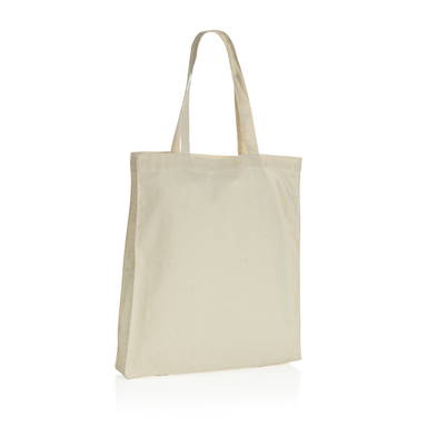 Impact AWARE™ gerecycled katoenen draagtas met bodem 145gsm