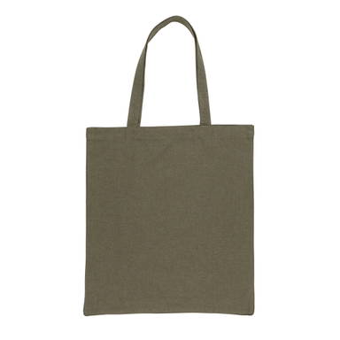 Impact AWARE™ gerecycled katoenen draagtas met bodem 145gsm