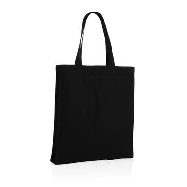 Impact AWARE™ gerecycled katoenen draagtas met bodem 145gsm