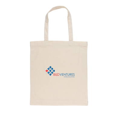 Impact AWARE™ gerecycled katoenen draagtas met bodem 145gsm