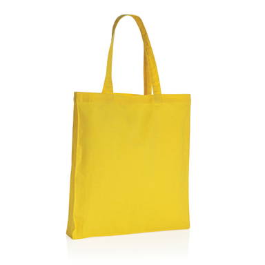 Impact AWARE™ gerecycled katoenen draagtas met bodem 145gsm