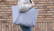 Impact Aware™ recycled canvas XL draagtas 240gsm ongeverfd