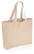 Impact Aware™ recycled canvas XL draagtas 240gsm ongeverfd
