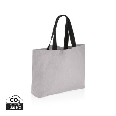 Impact Aware™ recycled canvas XL draagtas 240gsm ongeverfd