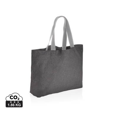 Impact Aware™ recycled canvas XL draagtas 240gsm ongeverfd
