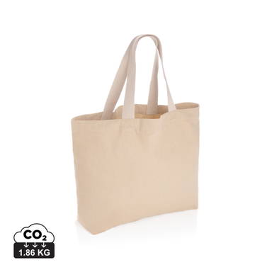 Impact Aware™ recycled canvas XL draagtas 240gsm ongeverfd