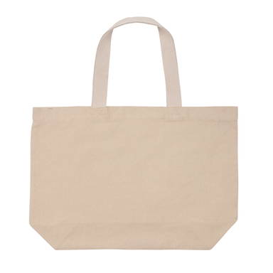 Impact Aware™ recycled canvas XL draagtas 240gsm ongeverfd