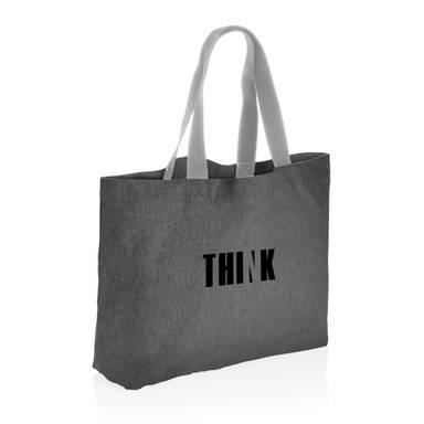 Impact Aware™ recycled canvas XL draagtas 240gsm ongeverfd