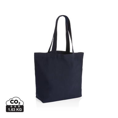 Impact Aware™ re-canvas shopper met vakje 240gsm ongeverfd