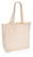 Impact Aware™ re-canvas shopper met vakje 240gsm ongeverfd