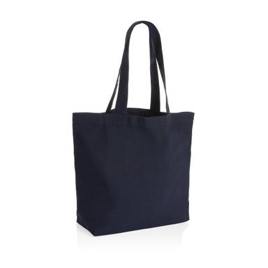 Impact Aware™ re-canvas shopper met vakje 240gsm ongeverfd