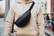 Crescent AWARE™ RPET halve maan sling bag