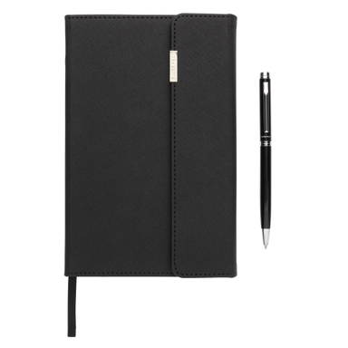 Swiss Peak deluxe A5 notitieboek en pen set