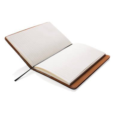 Notitieboek met vak voor telefoon