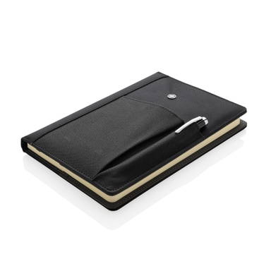Hervulbaar notitieboek en pen set
